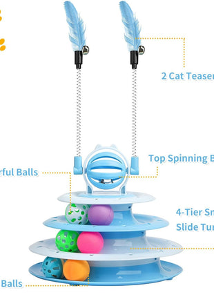 Interactive Cat Puzzle Toy