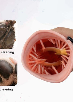 2 In 1 Brush - Bathing & Paw Cleaner