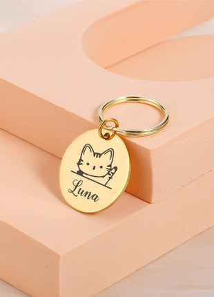 Personalized Cat ID Tags