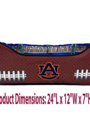 Pets First NCAA Football Stadium Pillow Bed for Dogs & Cats Sporty Dog Bed