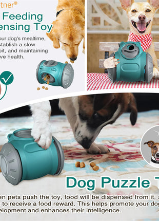 Interactive Tumbler Feeder              For Small To Medium Dogs & Cats