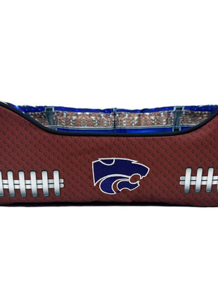 Pets First NCAA Football Stadium Pillow Bed for Dogs & Cats Sporty Dog Bed