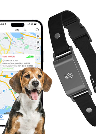 4G GPS Pet Tracker for Dogs & Cats Waterproof  - for iOS Android