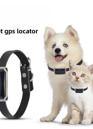 Pet GPS Tracker w/Collar Mini Anti-Waterproof for Cat & Dog