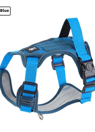 Vest-style Dog Harness w/Leash.    For Medium And Large Dogs