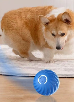 Smart Dog Toy Ball Automatic Electronic Interactive Training Pet Toy Gravitational Moving Ball Rechargeable Active Rolling Ball