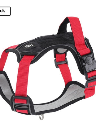 Vest-style Dog Harness w/Leash.    For Medium And Large Dogs