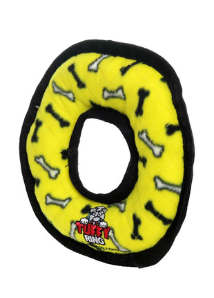 Durable Medium-Sized Dog Toy with Squeakers in Yellow