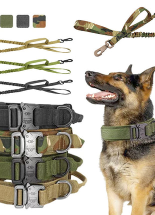 Tactical Nylon Dog Harness and Leash & Collar – Ultimate Durability and Control (Sold Seperately)