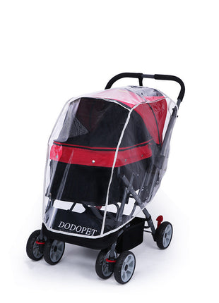 DoDoPet Dog Stroller w/Rain Cover