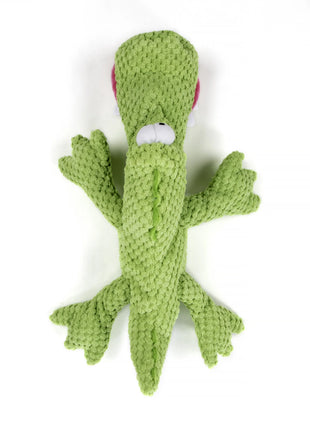 Gators Checker Large Plush Dog Toy - Soft, Durable, Chew-Resistant with Reinforced Seams